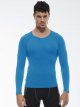 Men's Compression Shirts Long Sleeve Quick Dry Athletic Running T-Shirt Workout Sports Gym Base Layer Tops